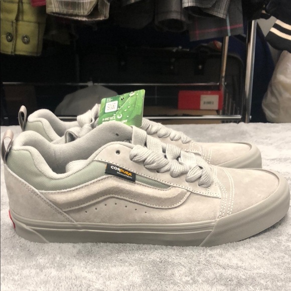 Vans Knu Skool Cordura Mix Gray Sneakers - Picture 1 of 6